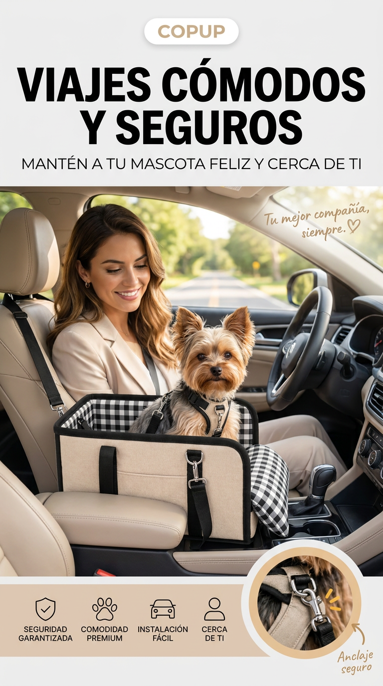 PET SEAT™ – EL ASIENTO DEL COPILOTO PARA MASCOTAS🐾